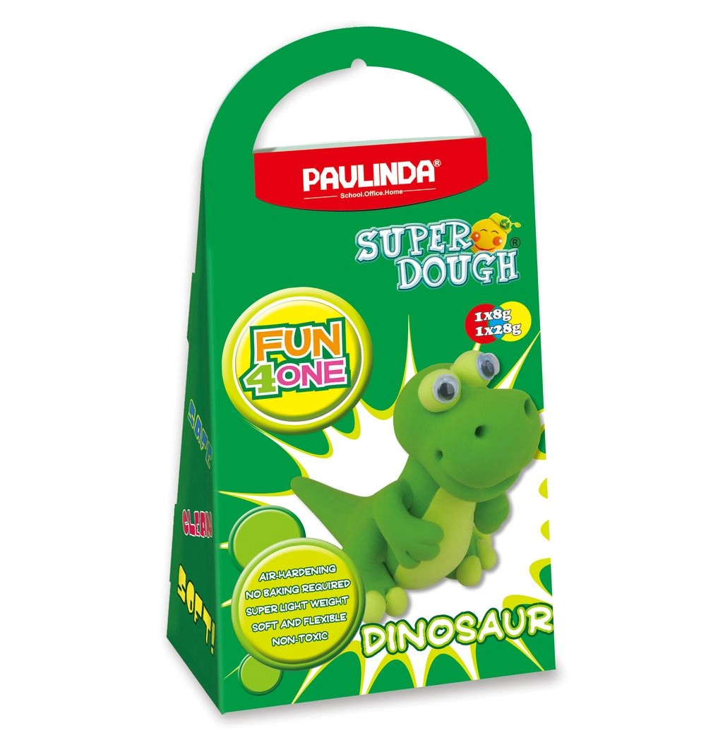 Paulinda Fun 4 One Dough Kit Dinosaur - 3+ years