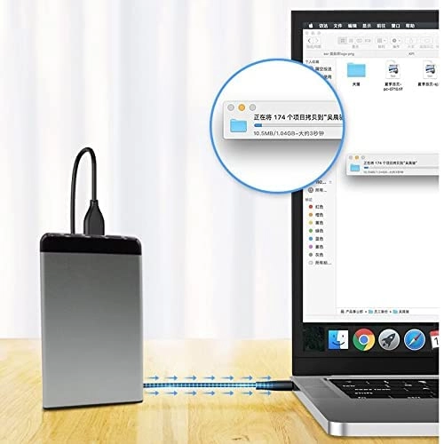 Portable External Hard Drive - 160GB 2.5-inch HDD