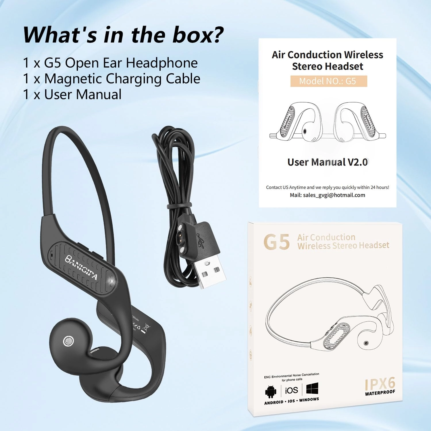 G5 Wireless Headphone