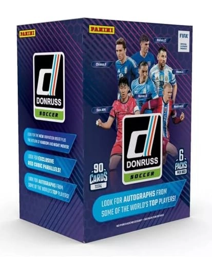 Donruss Soccer 6-Pack Hobby Blaster - 90pcs