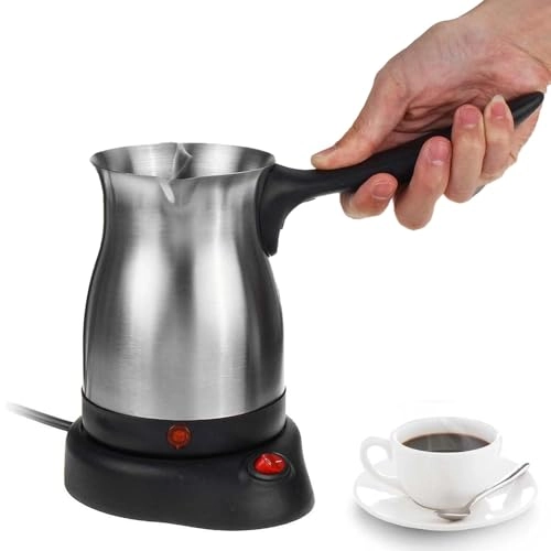 Electric Turkish Coffee Maker - 500ml Portable Even Heating