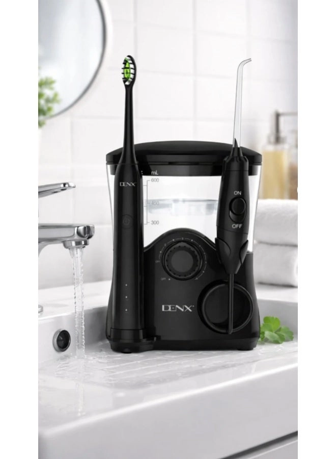 Water Flosser Electric Toothbrush - 2-in-1 600ml