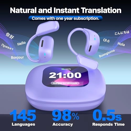 AI Language Translation Earbuds - 144 languages