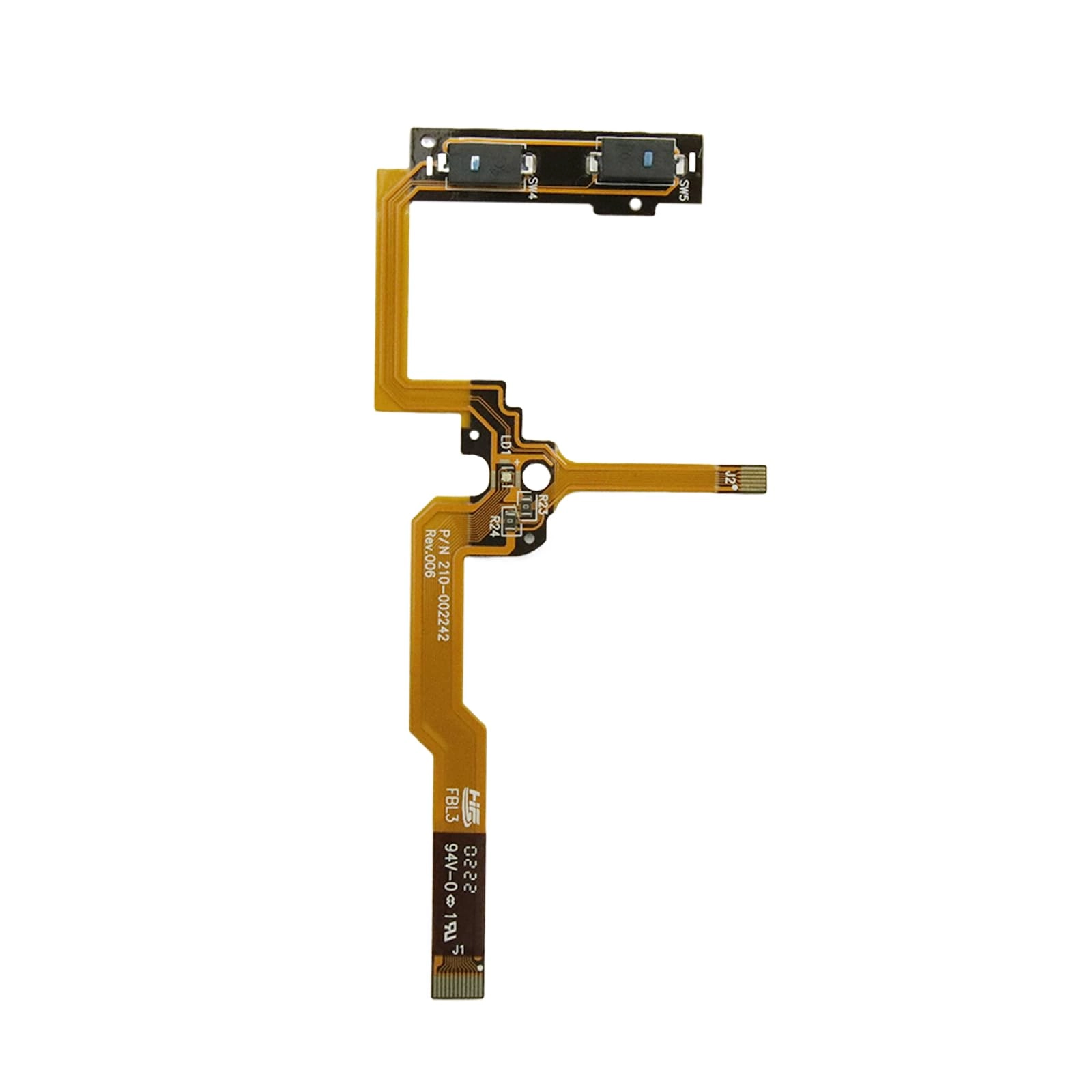 BestParts Mouse Flat Circuit Cable + Microswitch + Feet Replacement