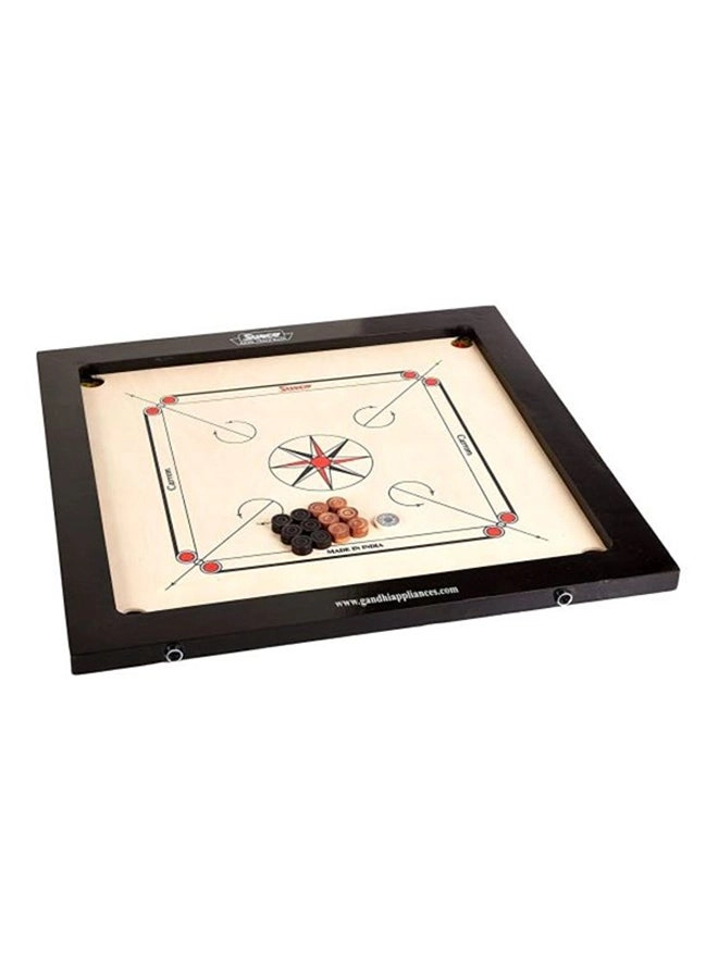 Ellora Carrom Board - Kids Size Wooden 25 Coins