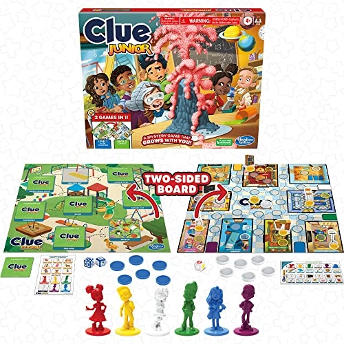 Clue Junior - 2-in-1 Double-Sided Gameboard