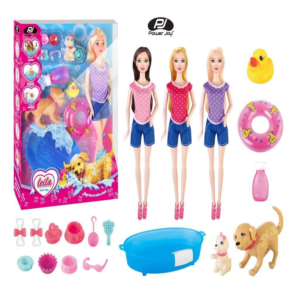 Leila Bath Dog - 1pc Assorted
