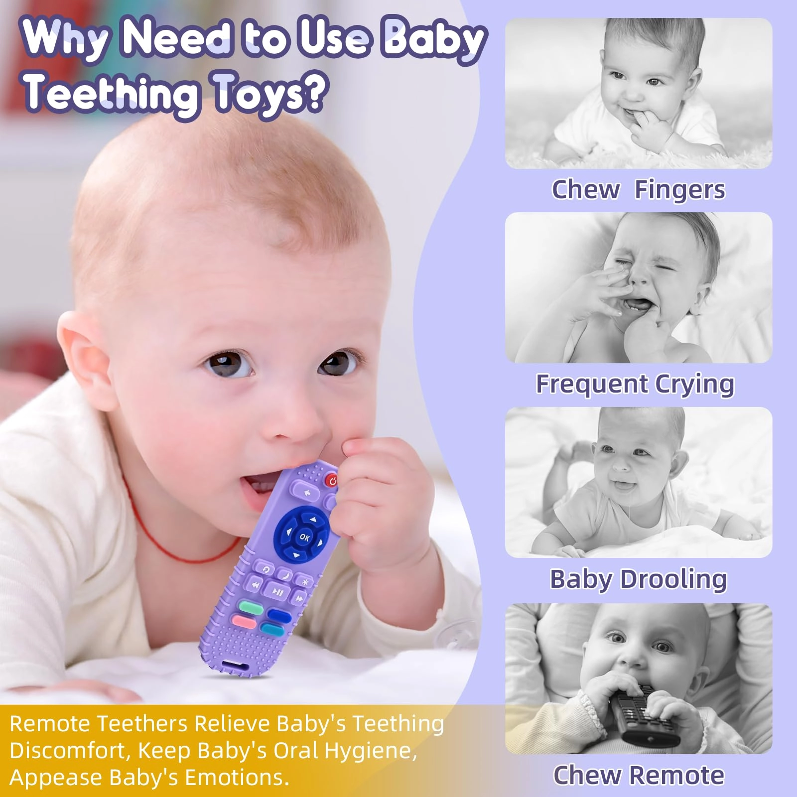 Remote Control Teether - Silicone