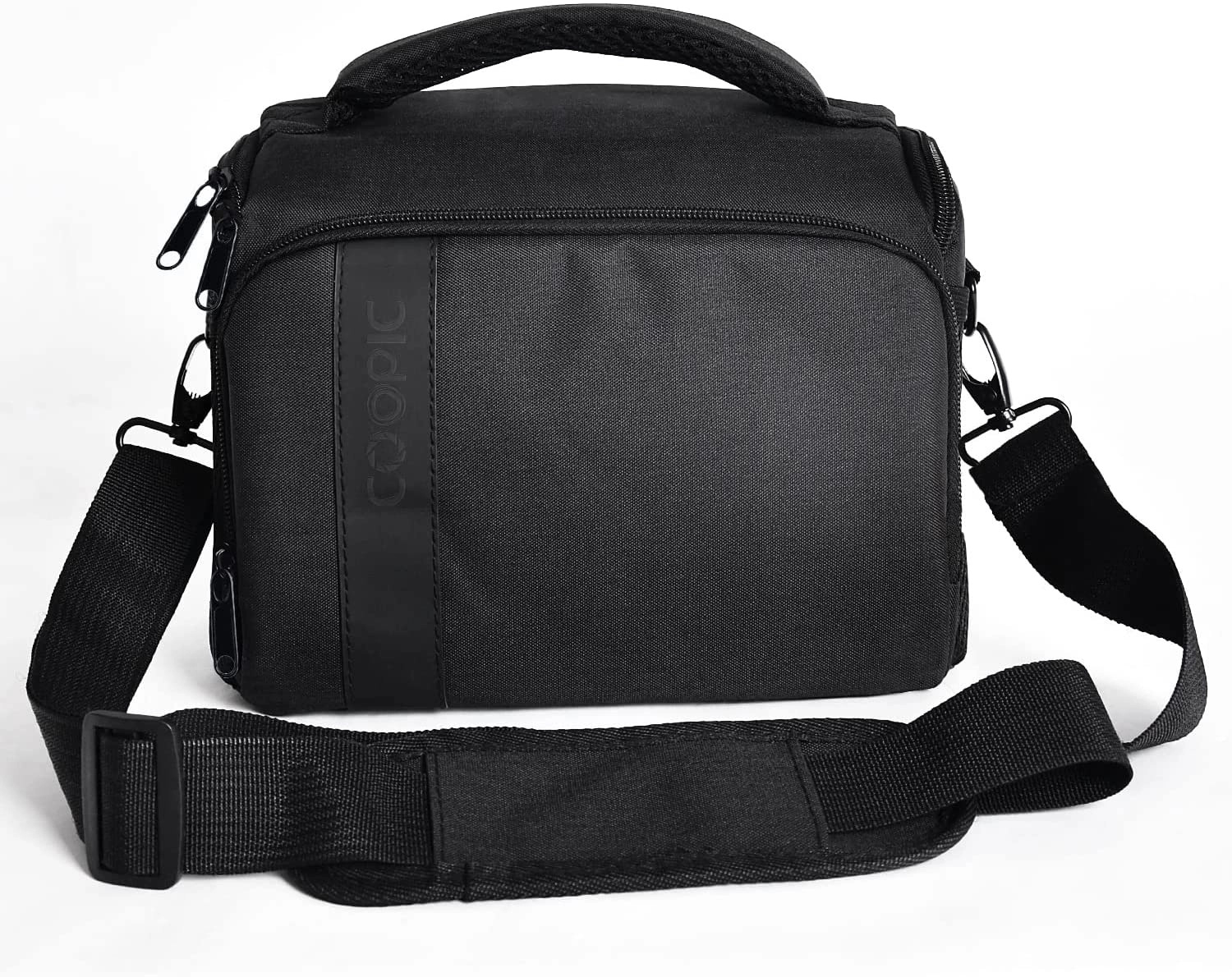 DMK Bl-26 - Black Messenger Canvas DSLR Camera Bag