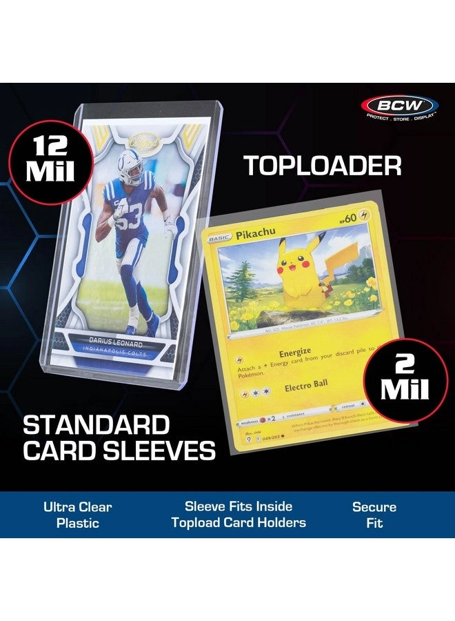 Card Sleeve - 500 Count + Toploader