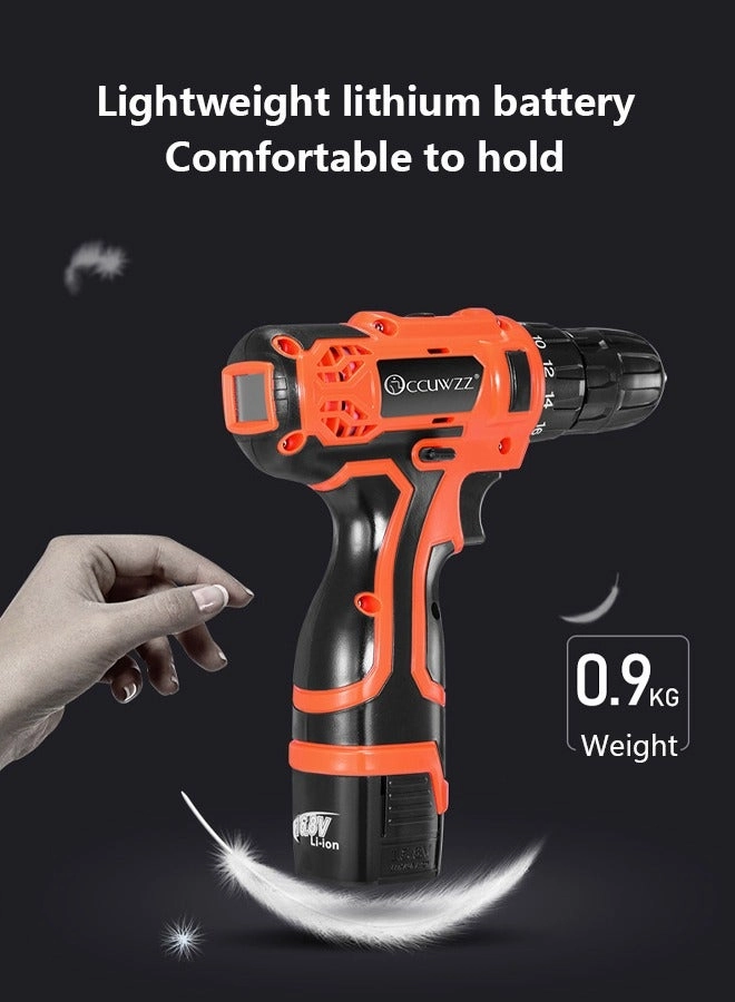 Electric Drill - 12V 600W 22-piece
