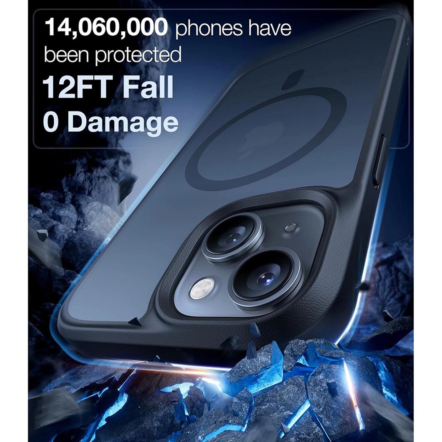 Magnetic Case with MagSafe for iPhone 14/15