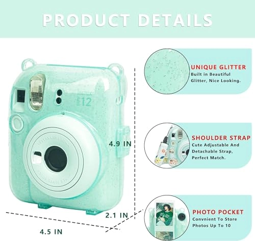 Transparent camera case - Fujii*film Insta*x mini12