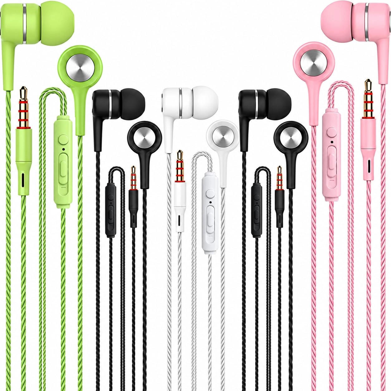 Kamon KE Wired Earbud 5 Pack