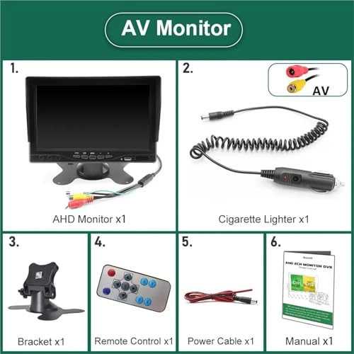 AHD Monitor - 7 inch