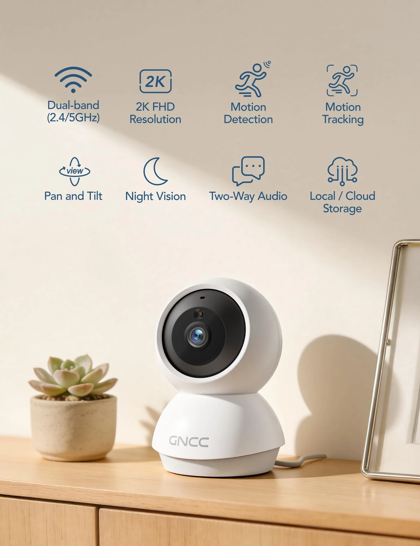 Indoor Security Camera 2K Pack