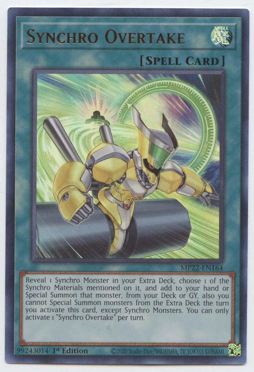 Yu-Gi-Oh! Synchro Overtake MP22-EN164