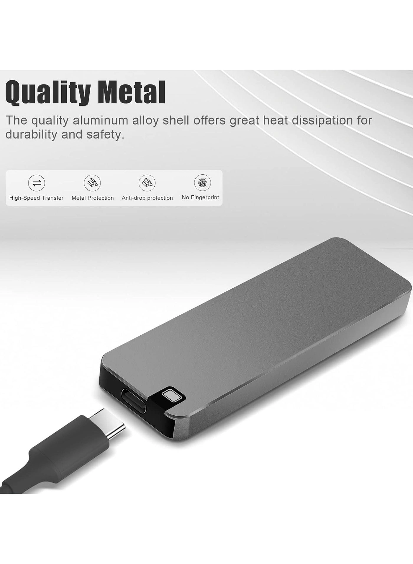 Generic Portable SSD - 500GB USB 3.1 Type-C