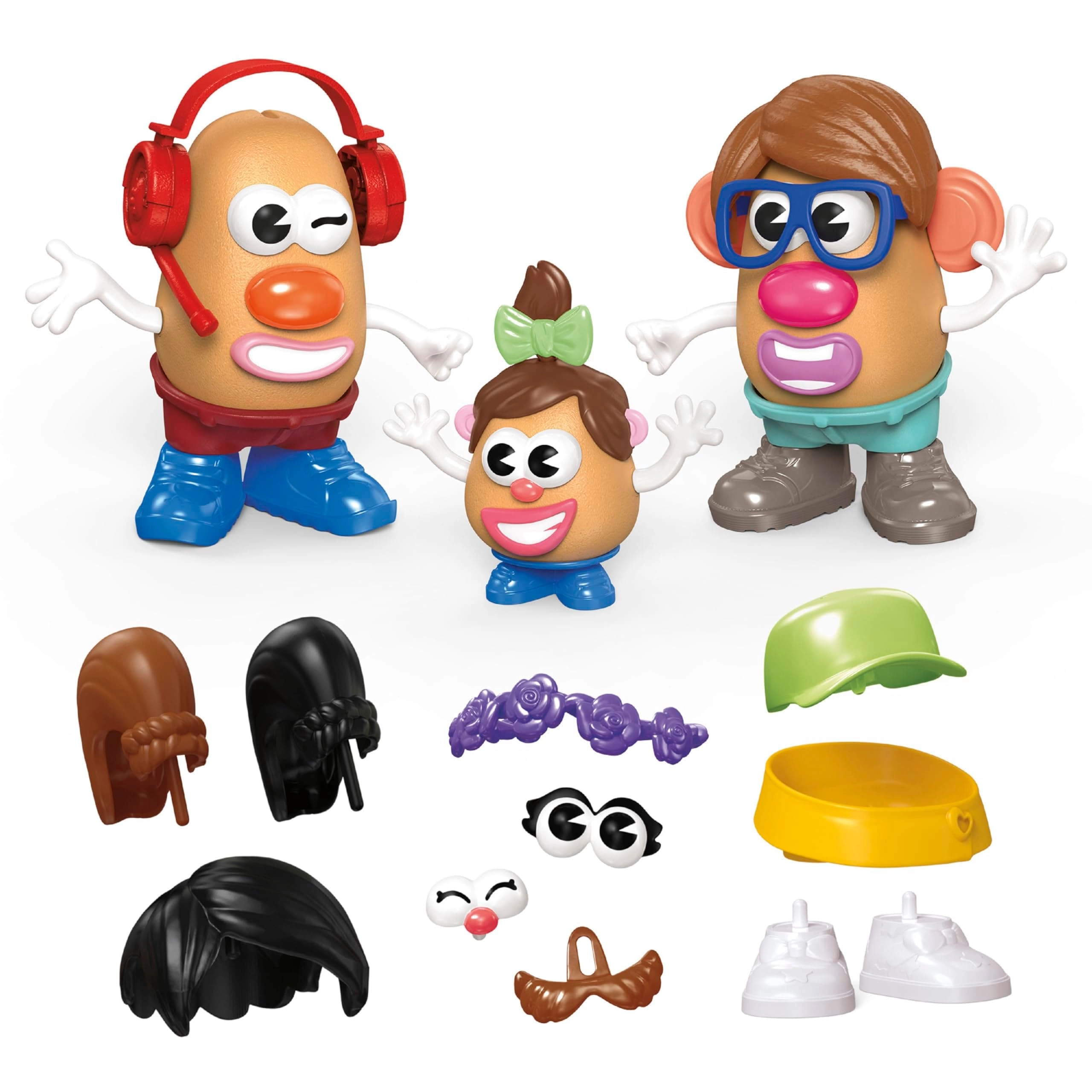 Mr. Potato Head Create Your Potato Head Family Set - 44 pieces