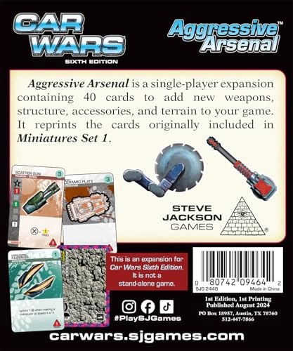 Car Wars: Aggressive Arsenal