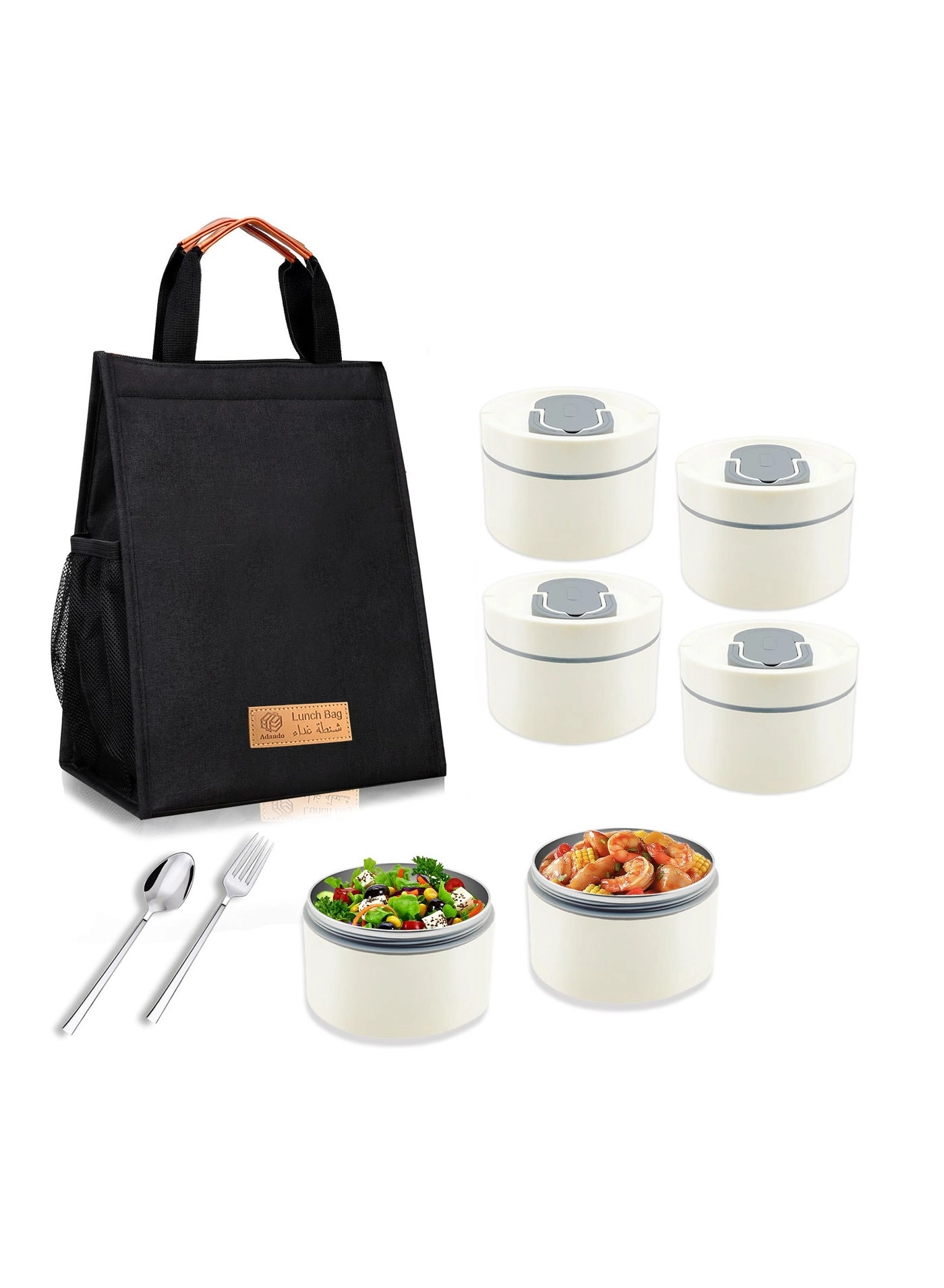 bento box - 304 Stainless steel Double-deck