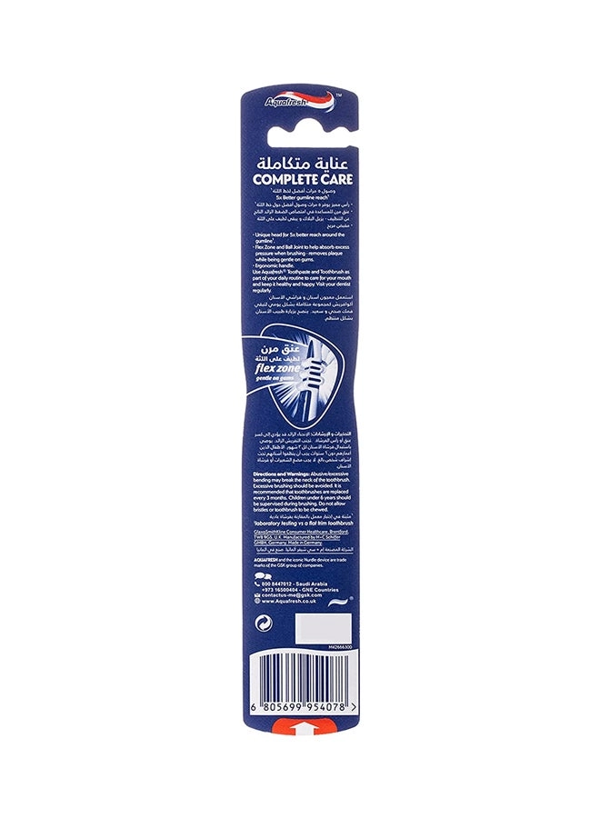 Complete Care Toothbrush - Medium Blue/White