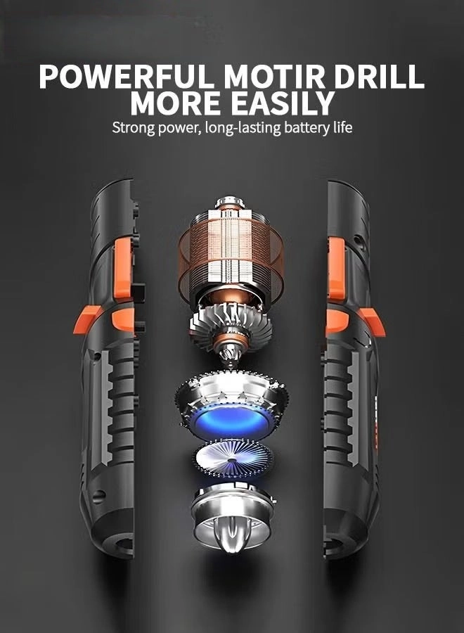 Electric Screwdriver Set - 1300mAh