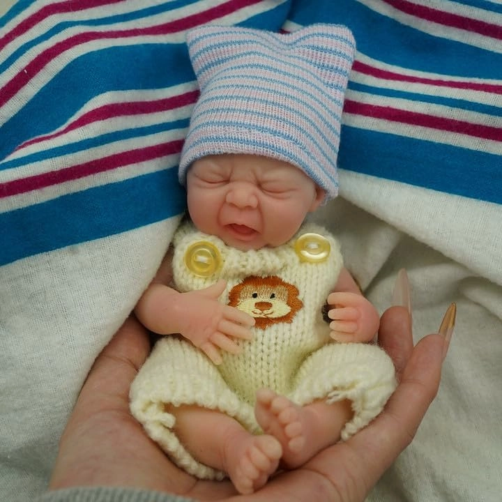 Susie Reborn Baby Doll - 7" Micro Preemie Full Body Silicone