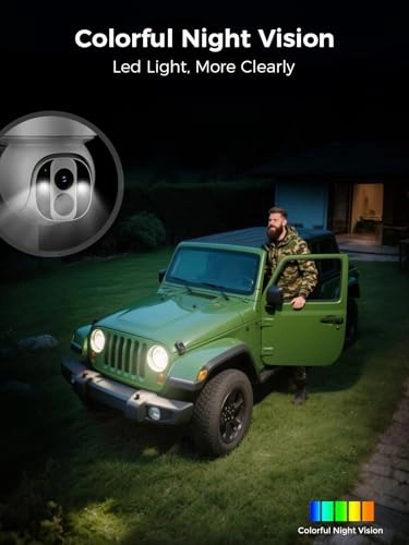 Solar Security Camera 2K