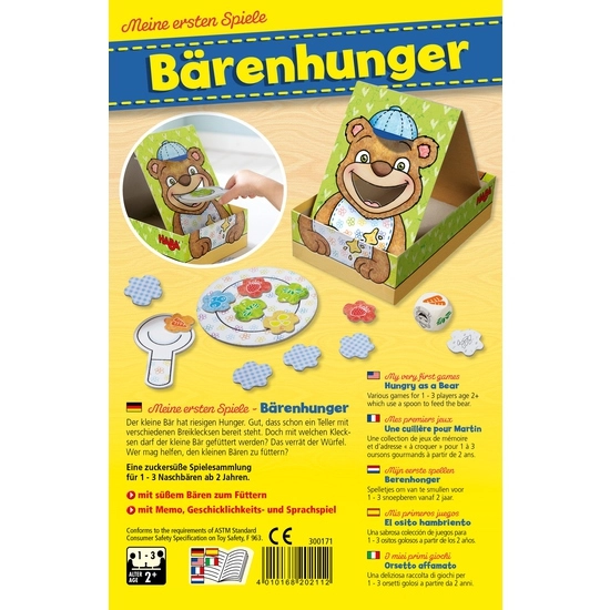 My Very First Games - Hungry as a Bear - 24 months and up