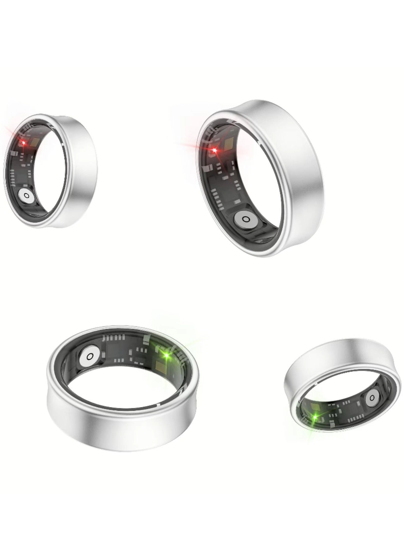 Smart Health Ring - Gold 24-hour Health Monitoring