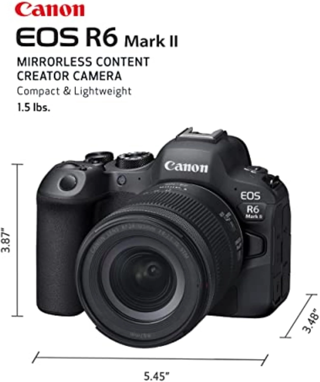 EOS R6 Mark II EOS R6MII+RF24105m