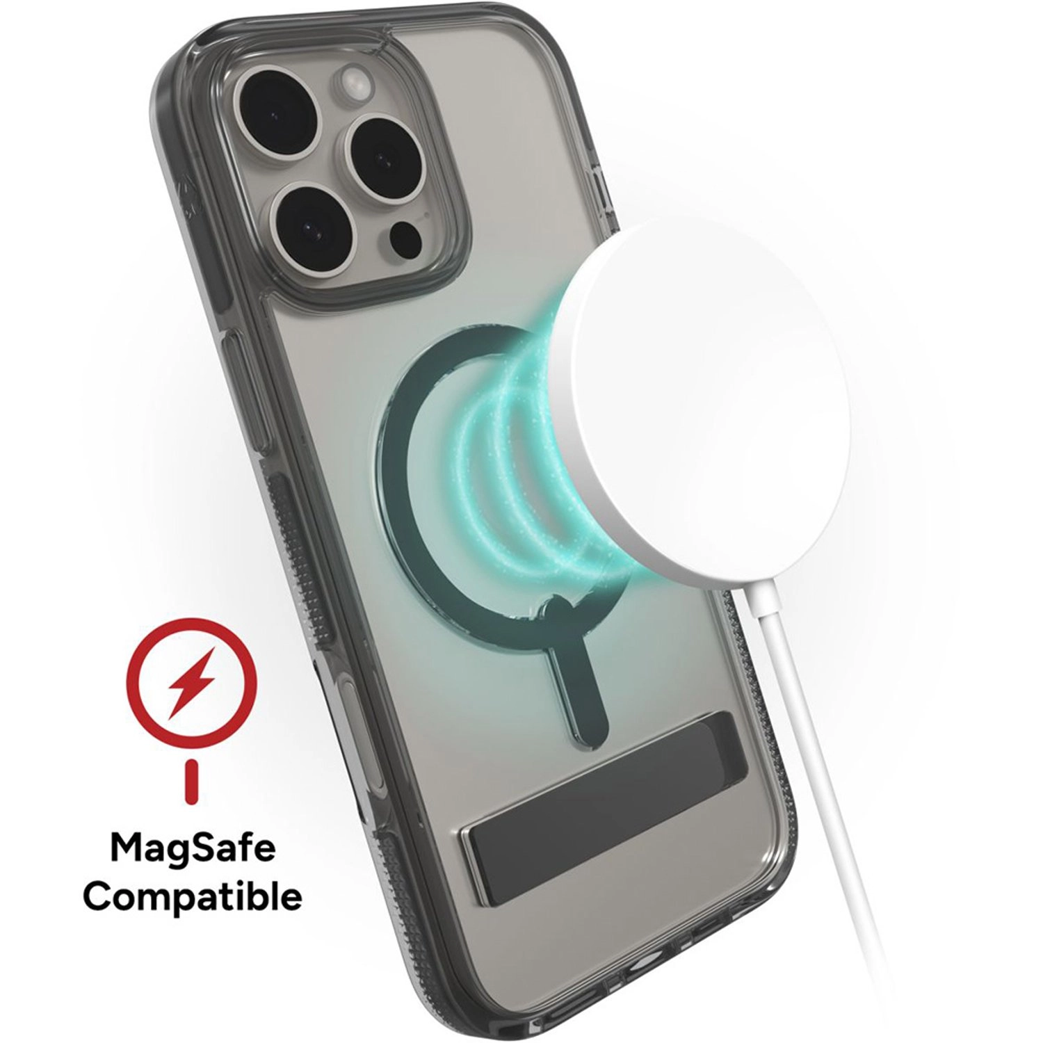 Santa Cruz Snap for Apple iPhone 16 Pro Max - Graphene Ring Stand