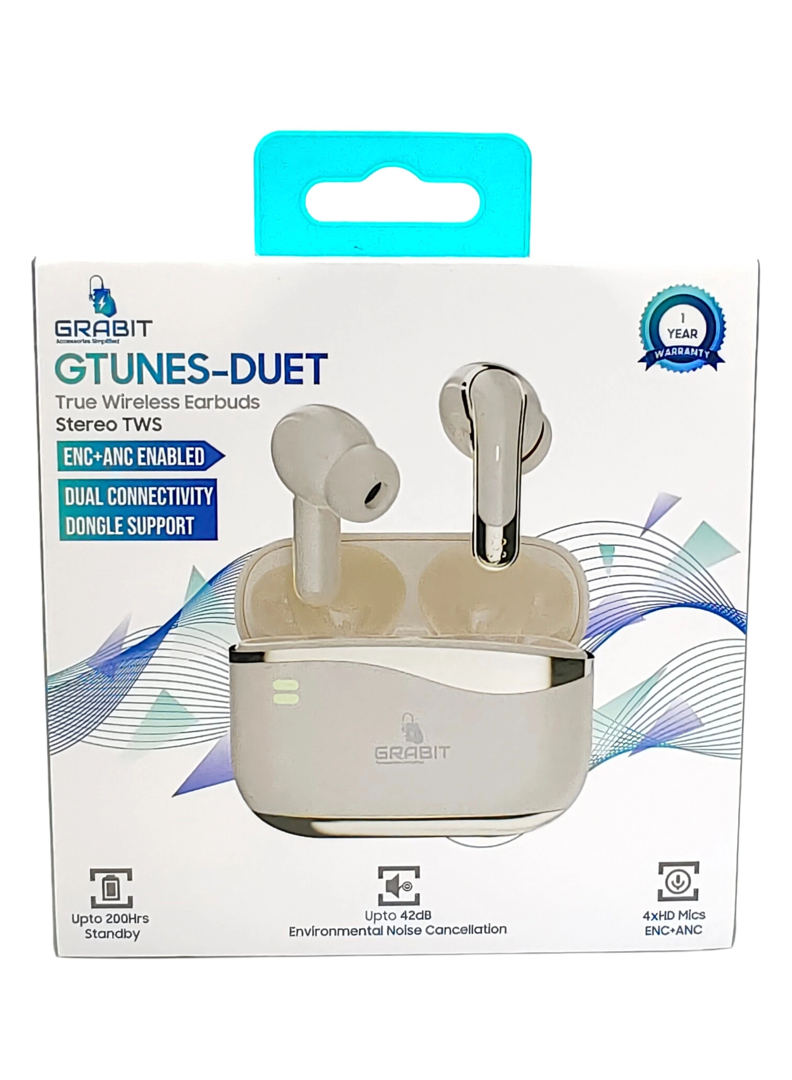 GTUNES-DUET Wireless Earbud
