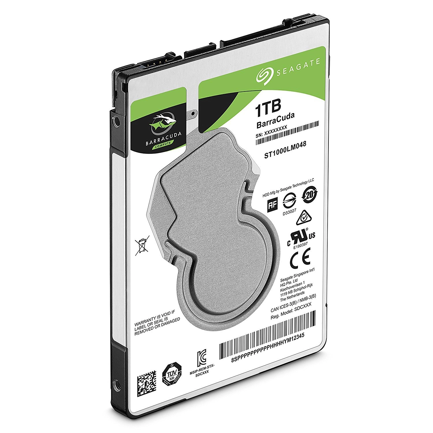 BarraCuda Mobile 2.5" 7200rpm 128MB SATA 6Gb/s (ST1000LM048) - 1TB