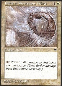 Wizards of the Coast Circle of Protection: White