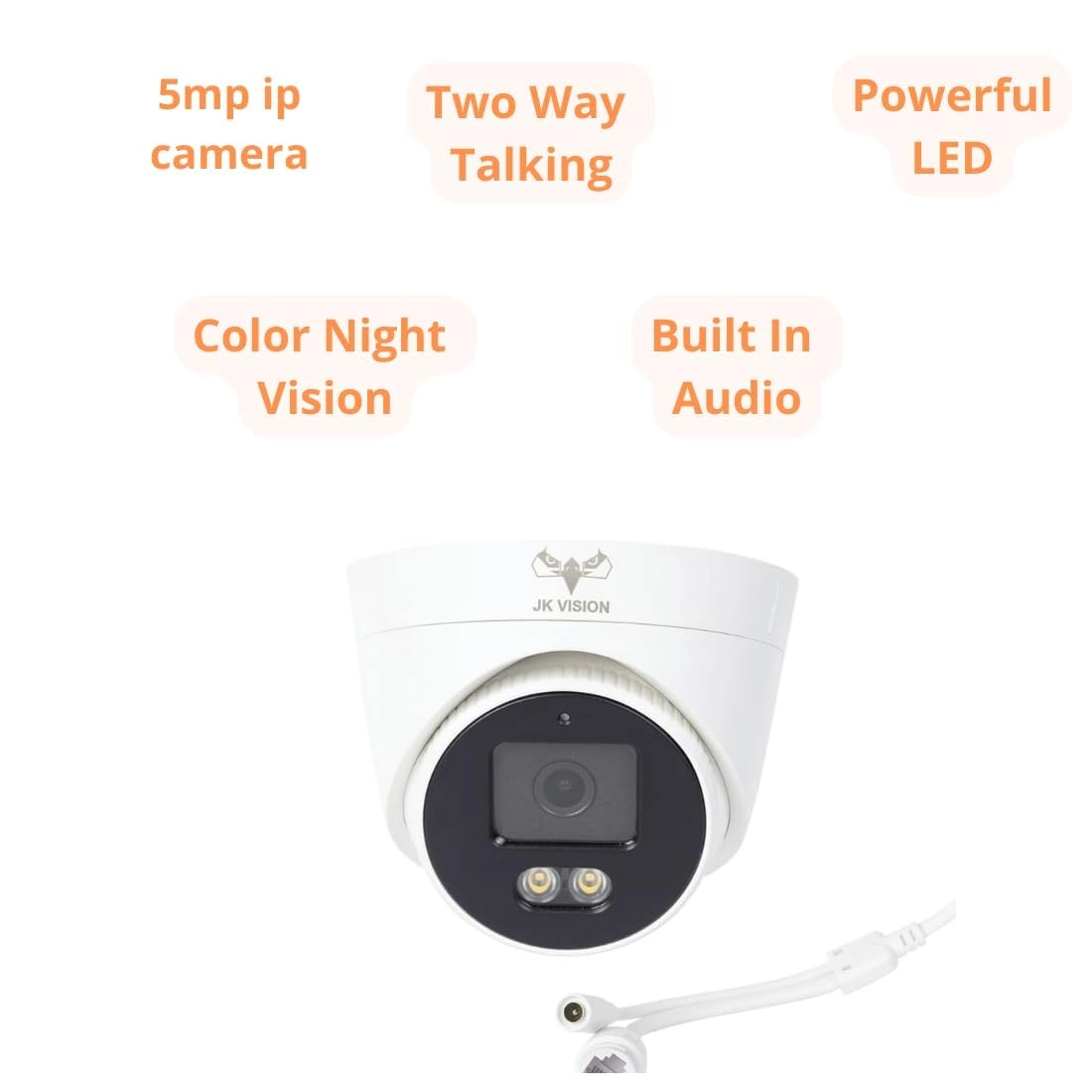 5MP 2Dome IP Camera