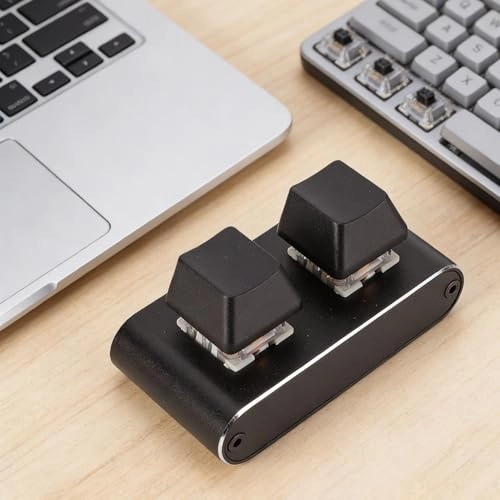 Programmable 2 Key Mechanical Keyboard - Wired
