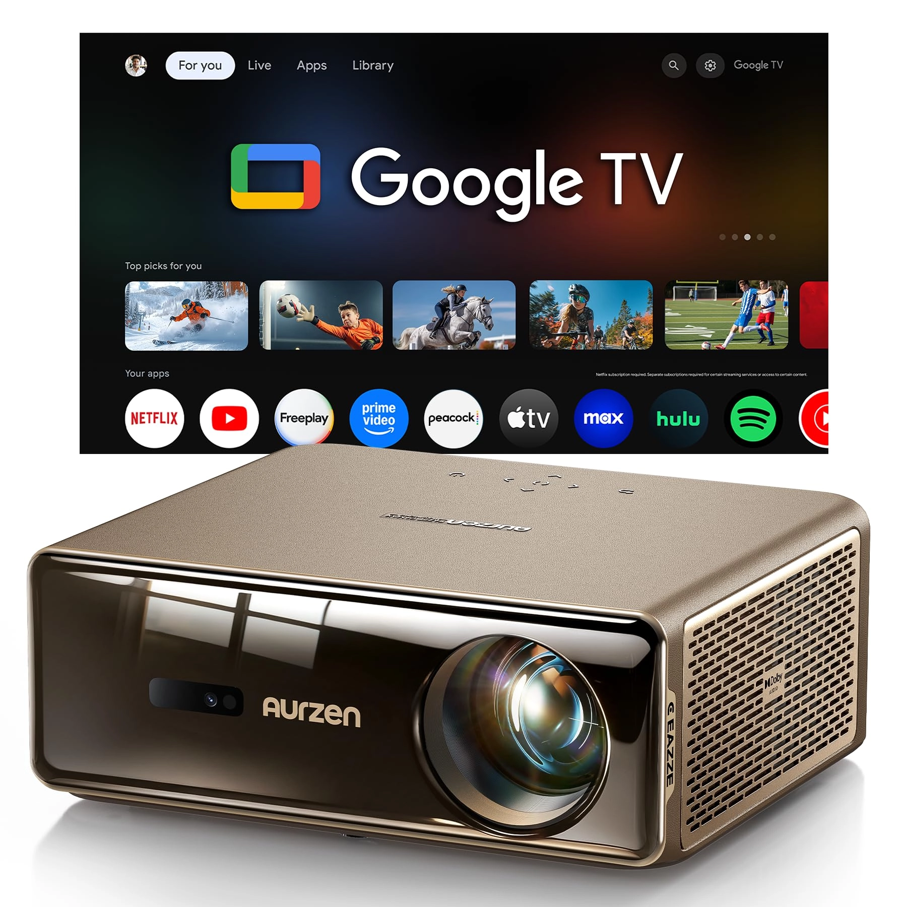 Aurzen EAZZE D1 MAX A01M31 1000 ANSI lumens