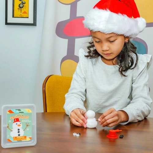 Melting Snowman - Reusable Putty Slime Kit 5+ years