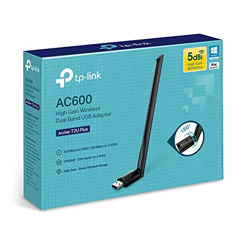 Archer T2U plus - Dual band 2.4 GHz and 5 GHz USB 2.0 Wi-Fi