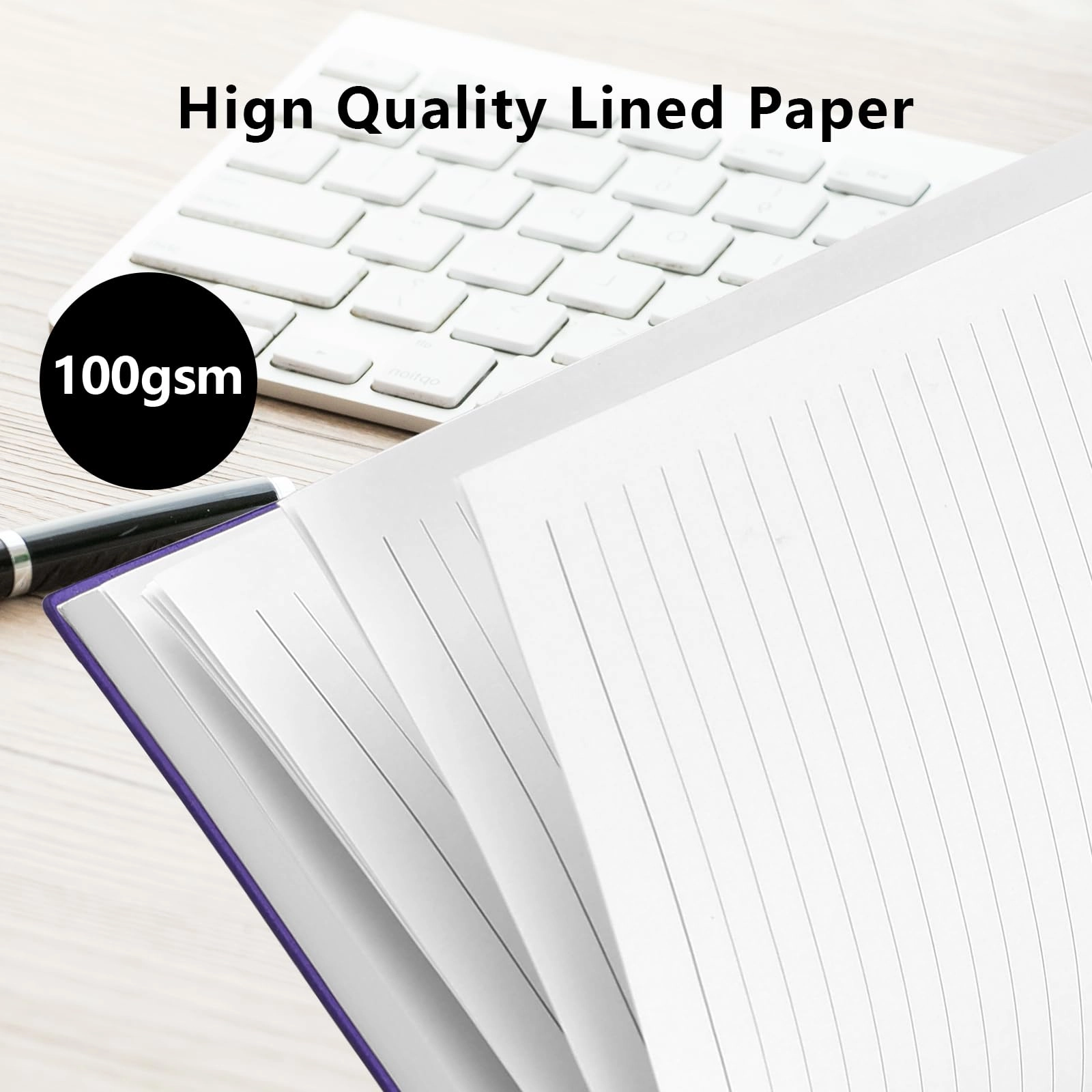 Notebook A5 Hardcover - Lined 160 Sheets