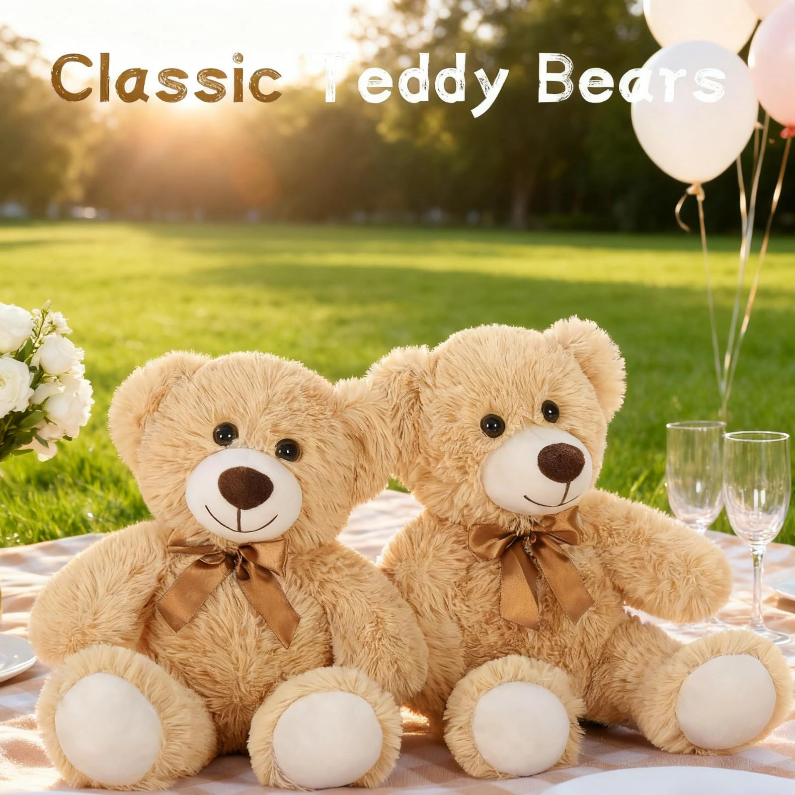 Teddy Bear - 13.5" 3 Count