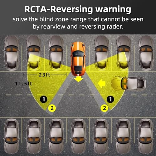 77 GHz Millimeter Wave Radar - 12V Blind Spot Detection System