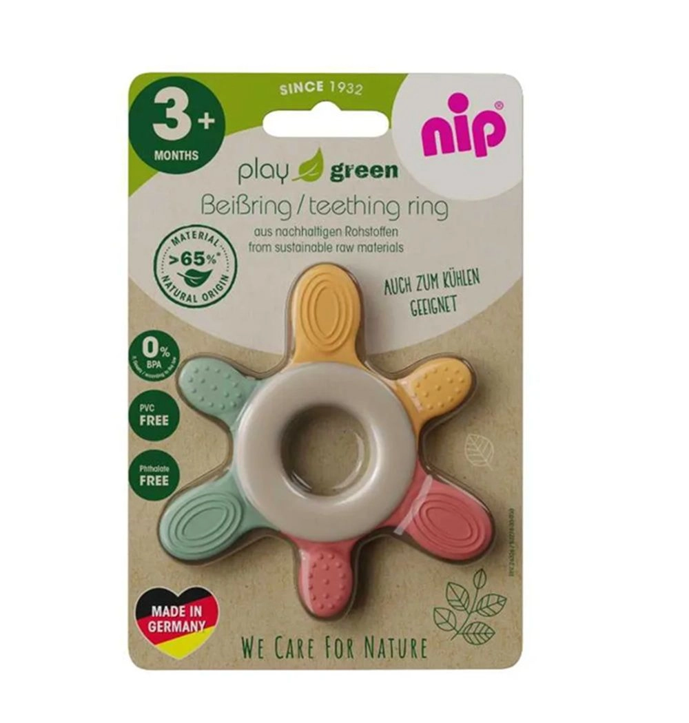 Play Teething Ring - Multi Colour 3 Months