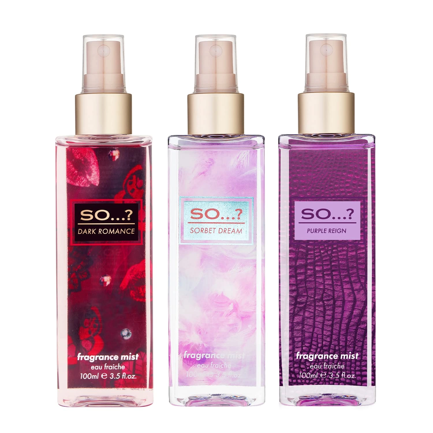 Sony Sorbet Dream - 100 Millilitres + Dark Romance + Purple Reign