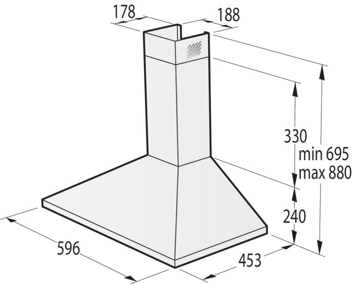 Wall Chimney Hood