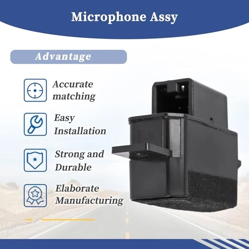 Microphone Assembly - Compatible with Honda CR-V 2007-2013 / Civic 2007-2013