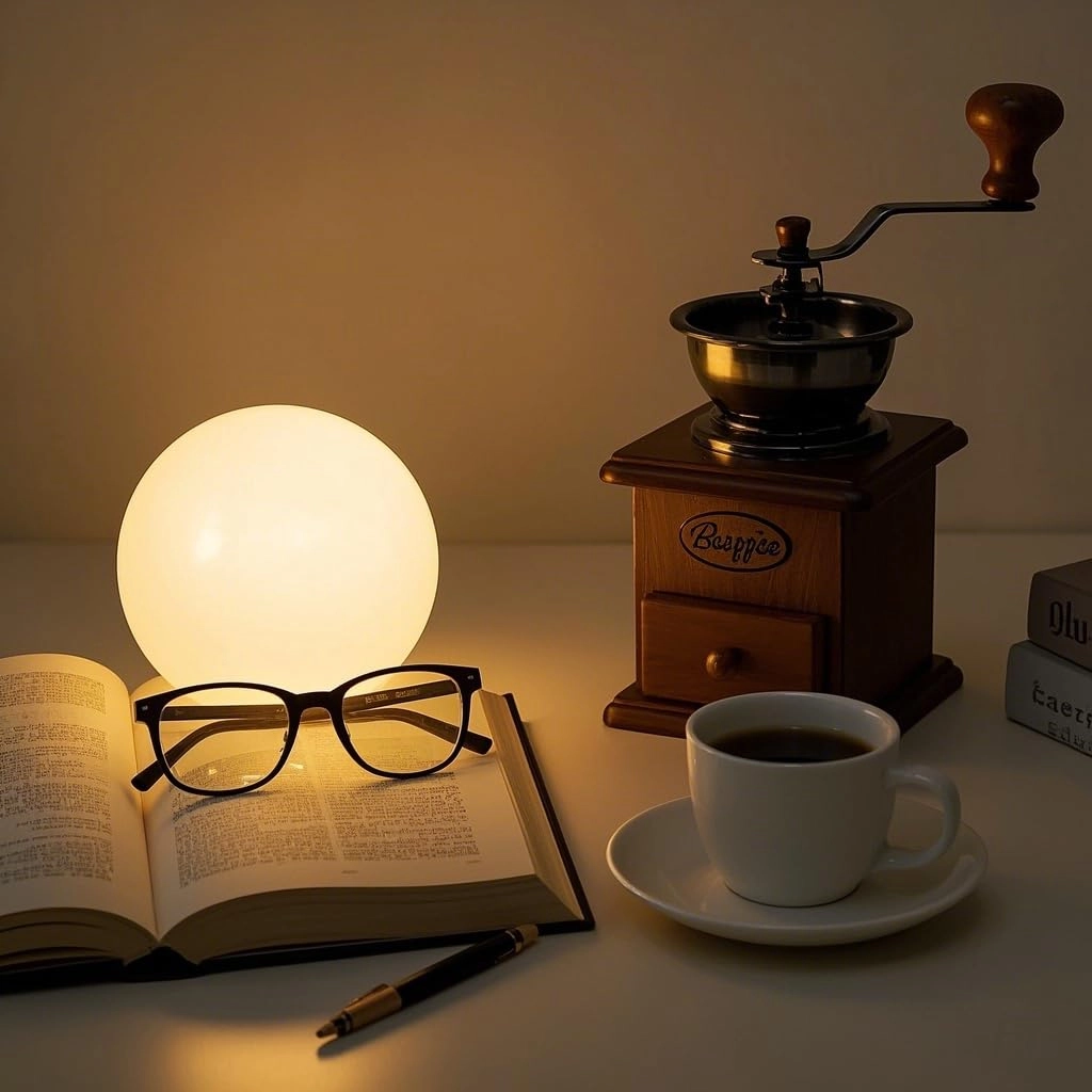 LED Ball Light - Night Light White