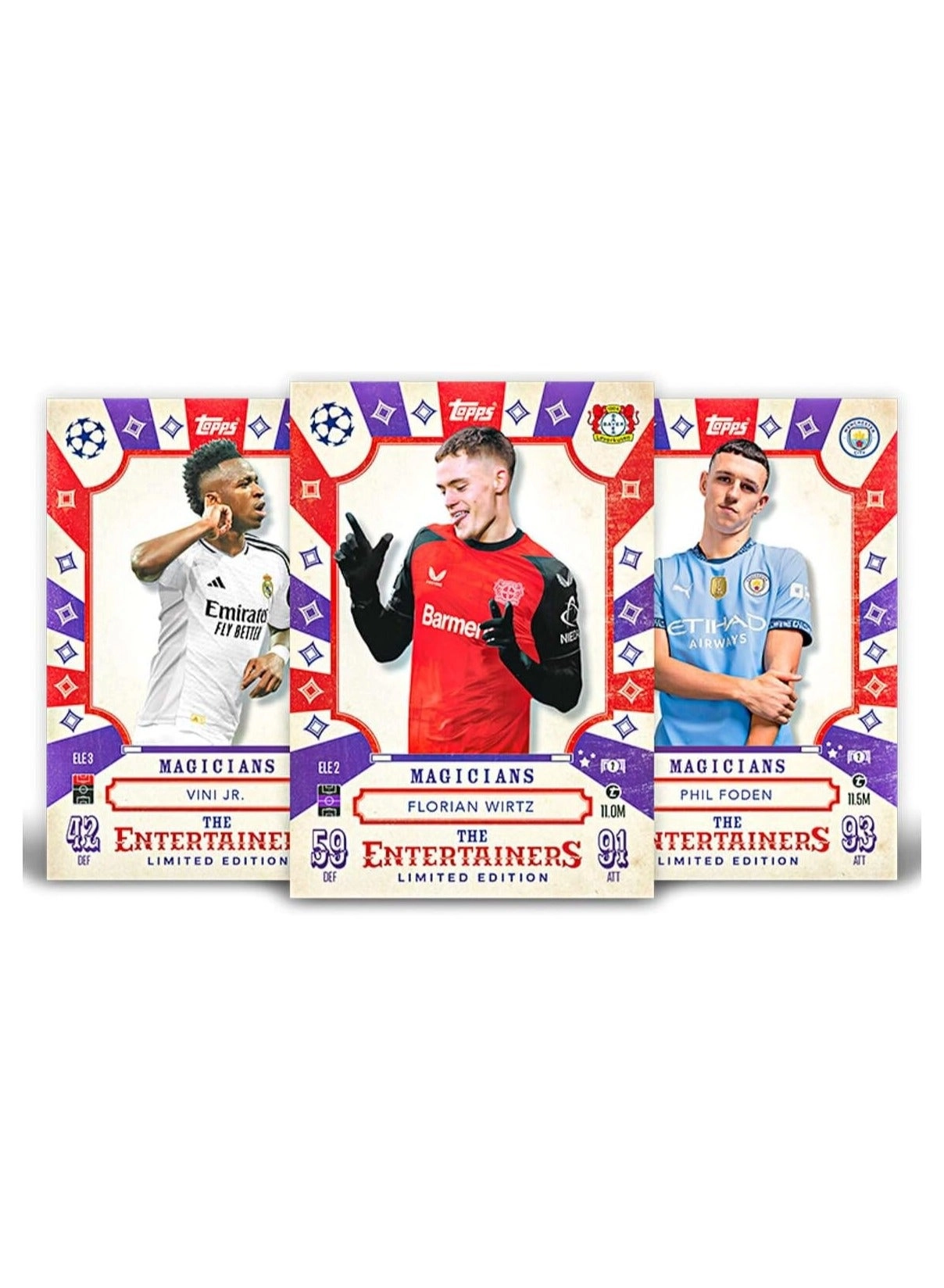 the Entertainers Magicians 2024/25 - Mini Tin - 28pcs 3pcs